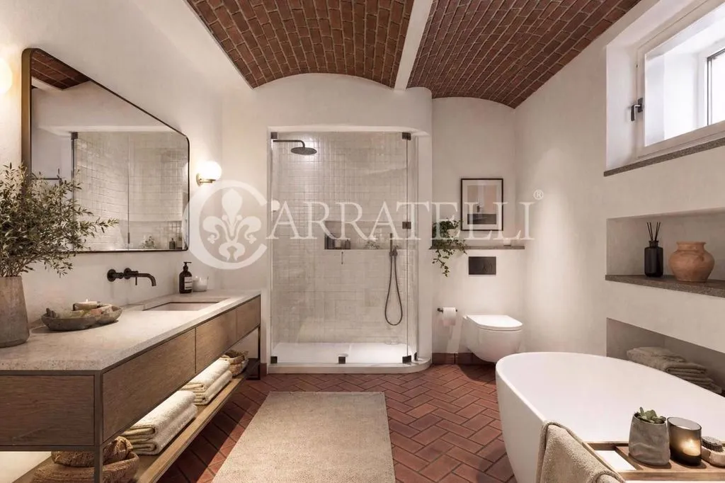 Salles de bain - Luxury Apartment with Private Garden in Florence
