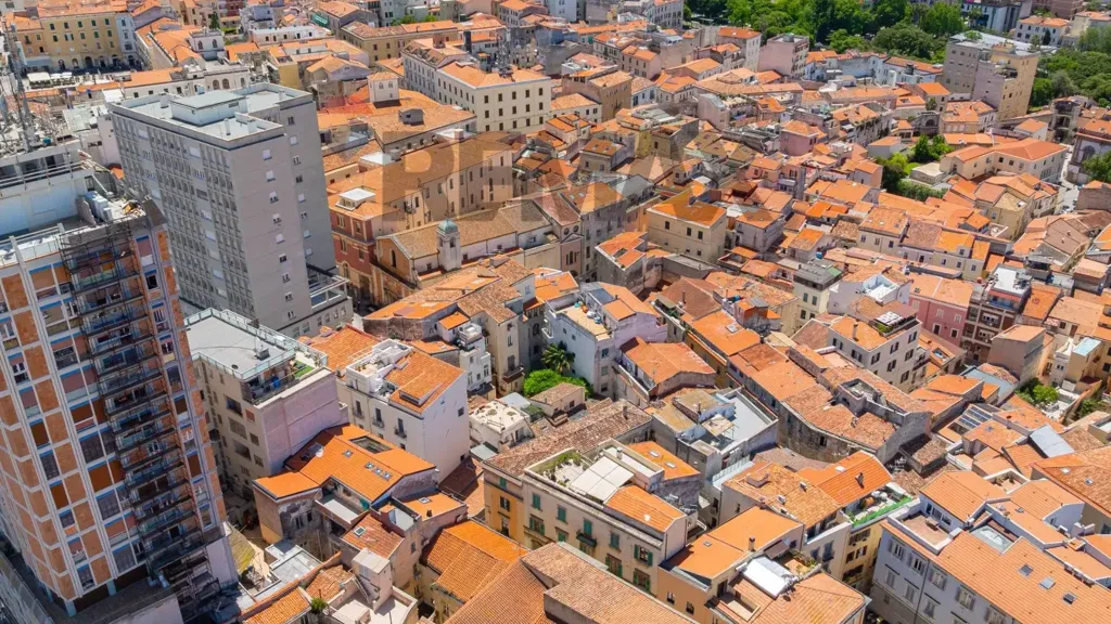 Õhuvaade - Apartment with Terrace in Sassari Centre