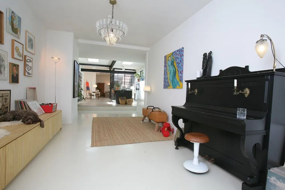 Séjour - Multi-Level House with Garden in Den Haag