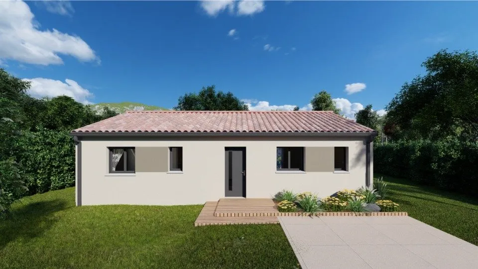 New Build House with Garden in Sanguinet