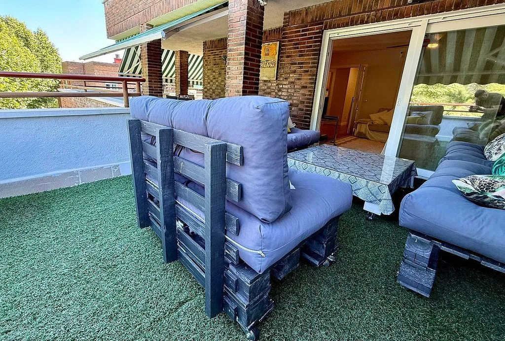 Terrace - Penthouse with Pool in Talamanca de Jarama