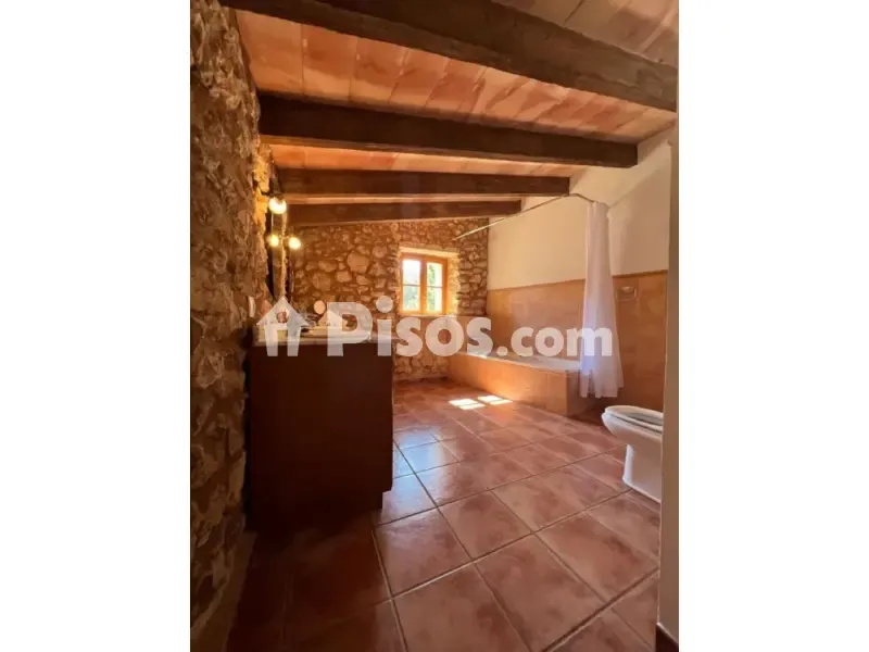 Bathrooms - Rustic Finca with Pool in S'Horta