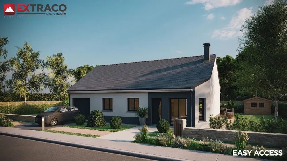 Maison à Construire 4 Pièces avec Jardin près d'Évreux