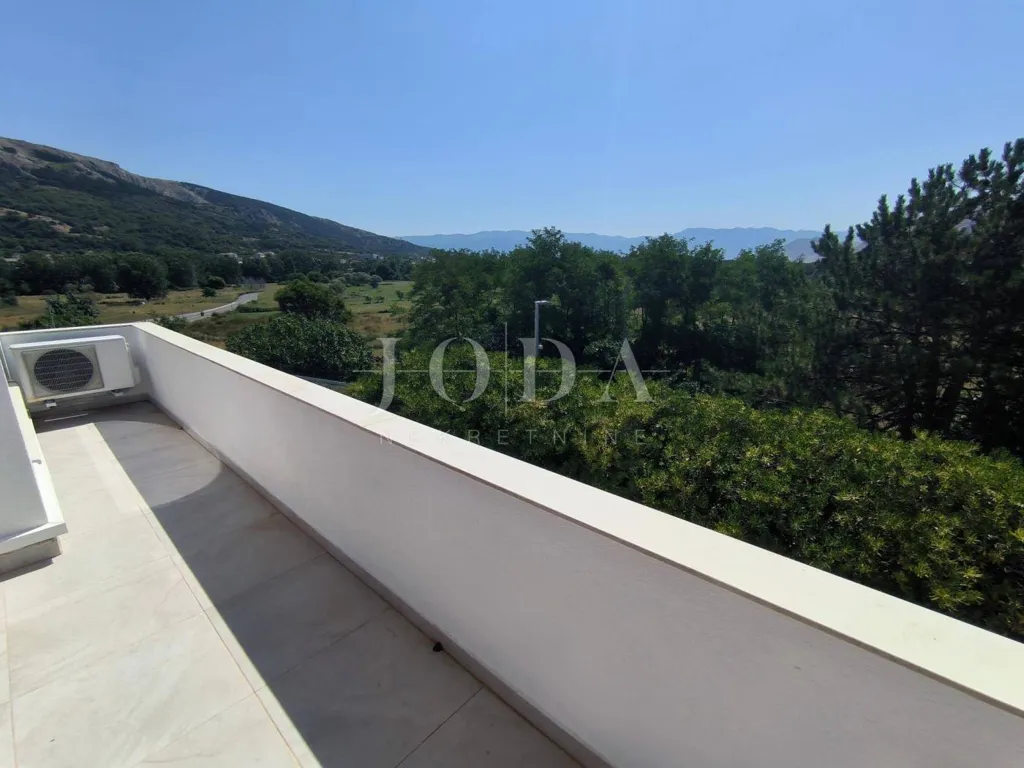 Balcon - Ground Floor Apartment with Sea View in Baška