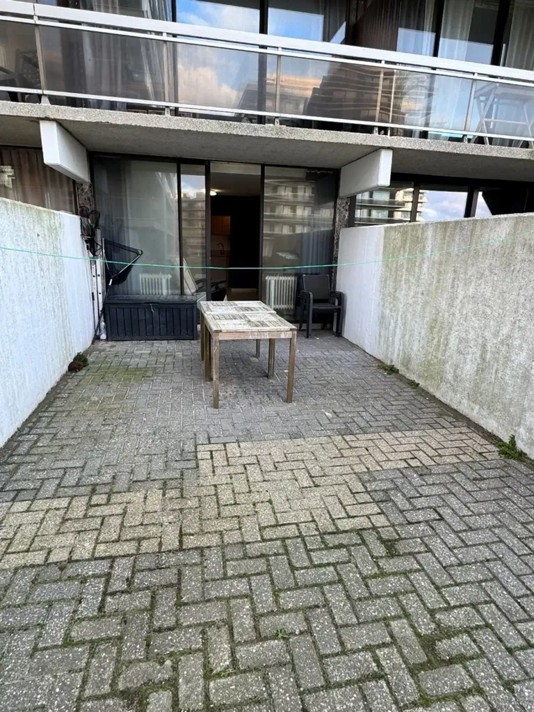 Jardin - Studio Meublé avec Terrasse à De Panne
