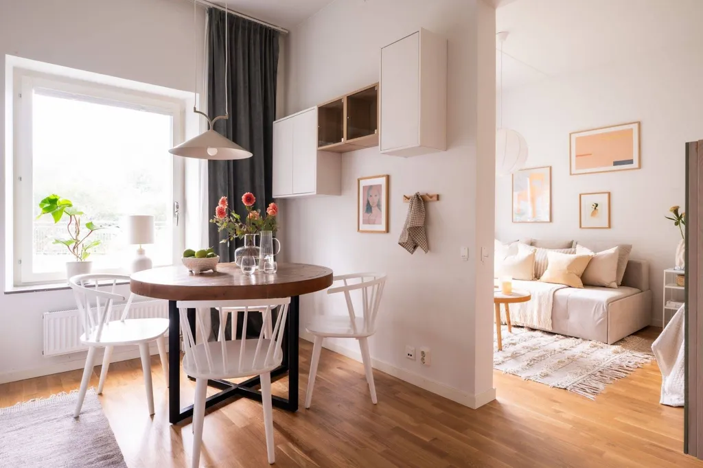 Salle à manger - Modern Penthouse with Skyline View in Mölndal
