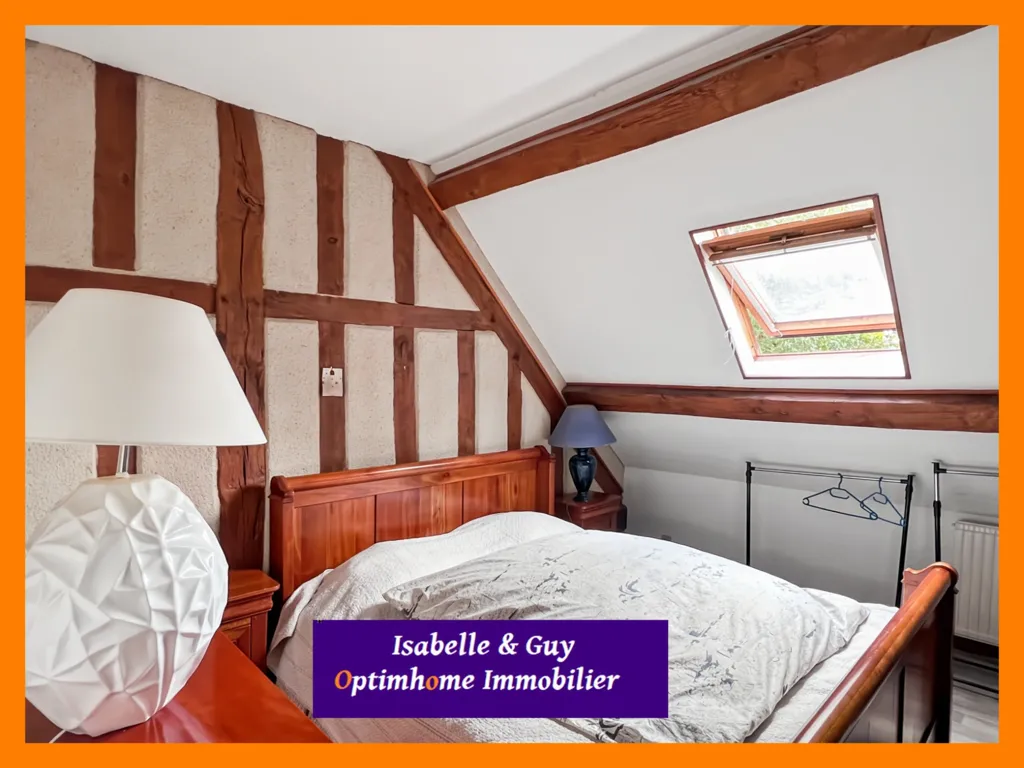 Bedrooms - Two-Home Estate with Large Garden in Eure