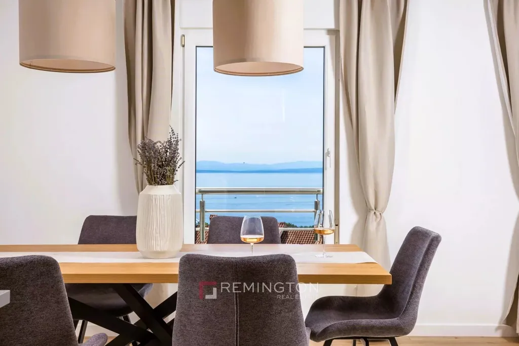 Salle à manger - Modern Apartment with Sea View in Opatija