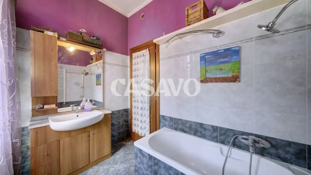Salles de bain - Spacious Apartment with Balcony in Turin