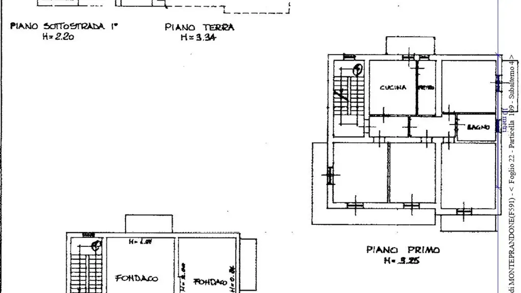 Planimetria - Bifamiliar House with Panoramic Terrace in Monteprandone
