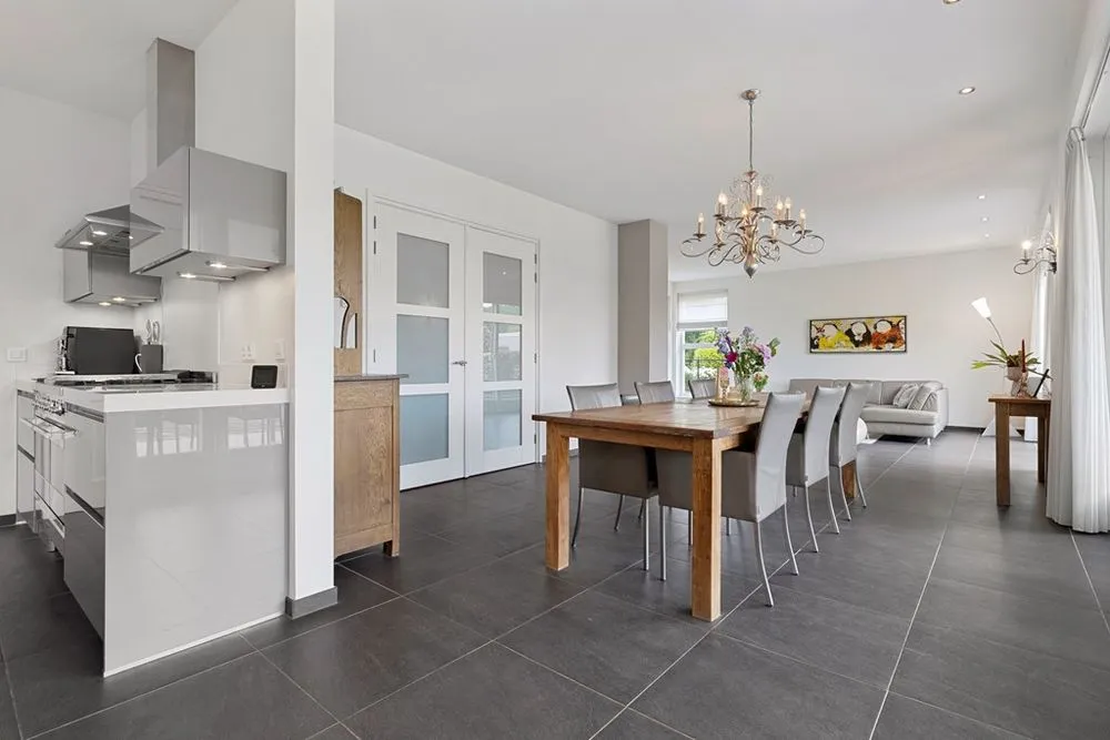 Söögituba - Eco-Friendly Villa with Solar Panels in Venlo