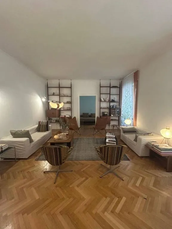 Soggiorno - Luxury Apartment with Elevator in Parioli, Rome