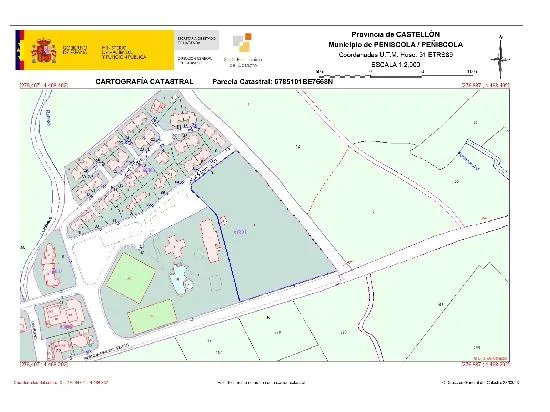 Floor Plan - 10,000 m² Plot in Peñíscola