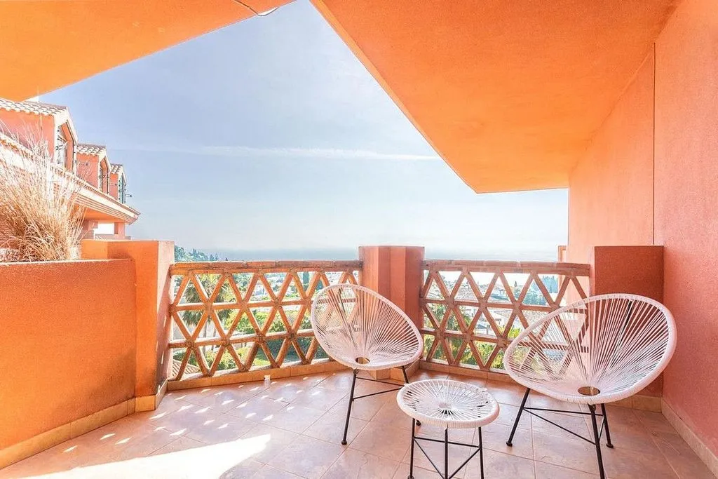 Balcon - Duplex with Pool in Benalmádena Pueblo