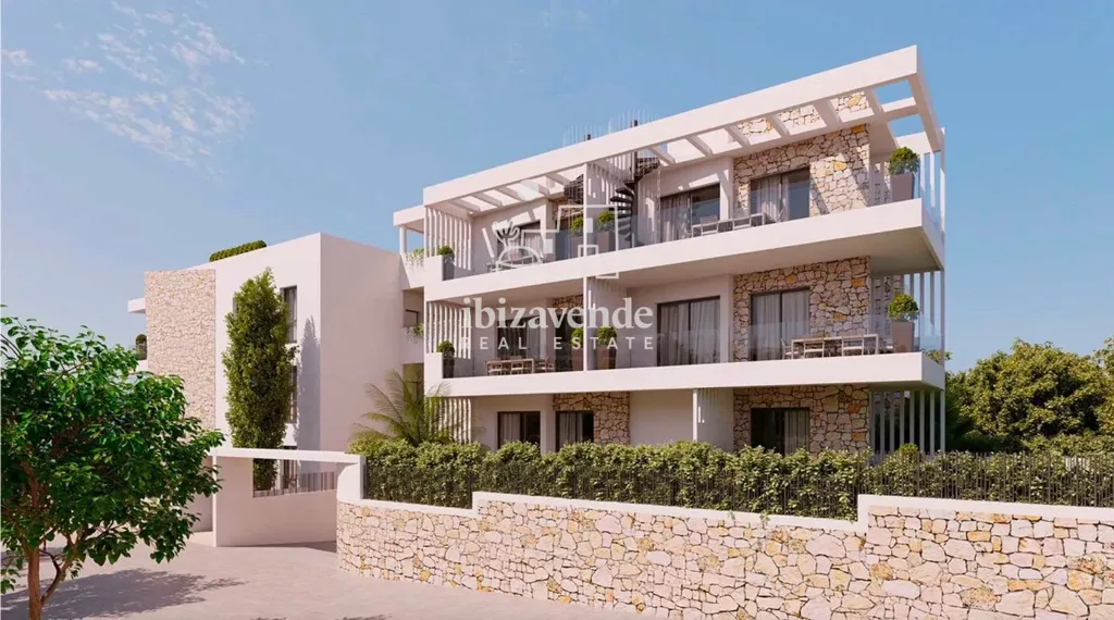 Extérieur - New Build Apartment with Sea View in San Antonio