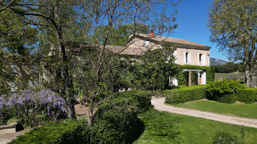 Extérieur - Maison historique avec vignoble à Beaumes-de-Venise