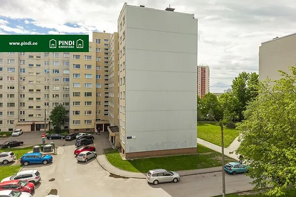 Vue aérienne - 3-Bedroom Flat with Central Heating in Lasnamäe, Tallinn