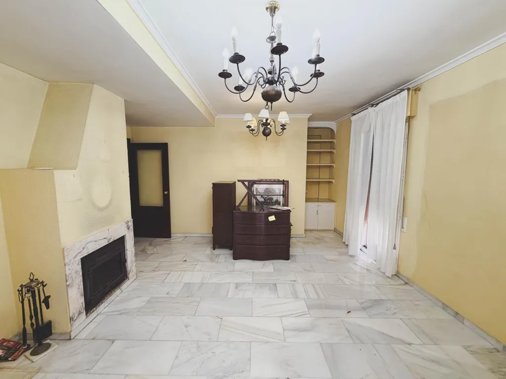 Living Room - Corner Chalet with Terrace in San José - Varela