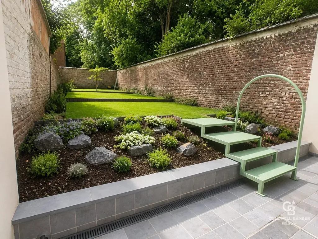 Aed - One-Bedroom Apartment with Large Garden in Uccle