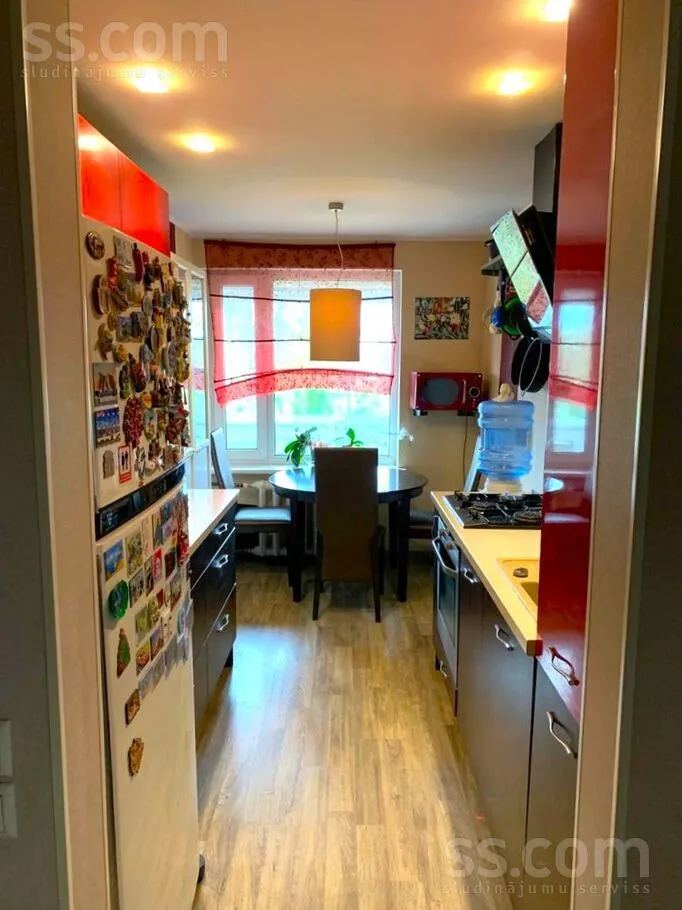 Köök - Two-Level Apartment with Panoramic Views in Mežaparks, Riga