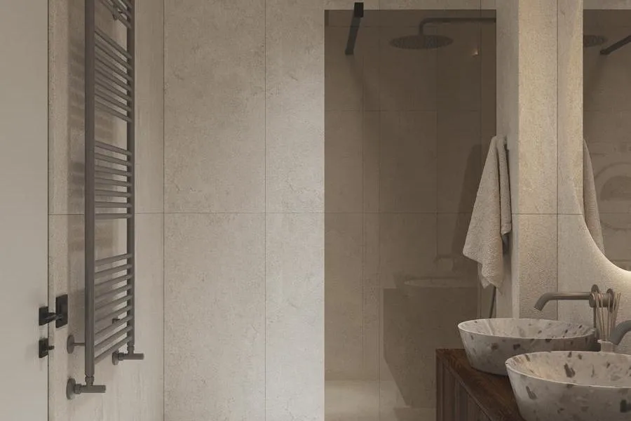 Salles de bain - Appartement Moderne avec Terrasse à Heverlee