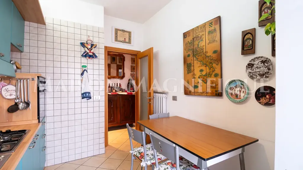 Söögituba - Penthouse with Terrace in Ferrara
