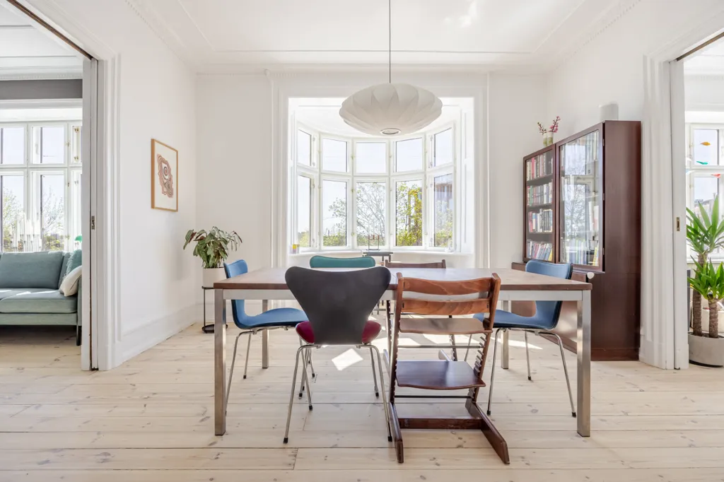 Söögituba - Condo with Classic Elegance in Vesterbro