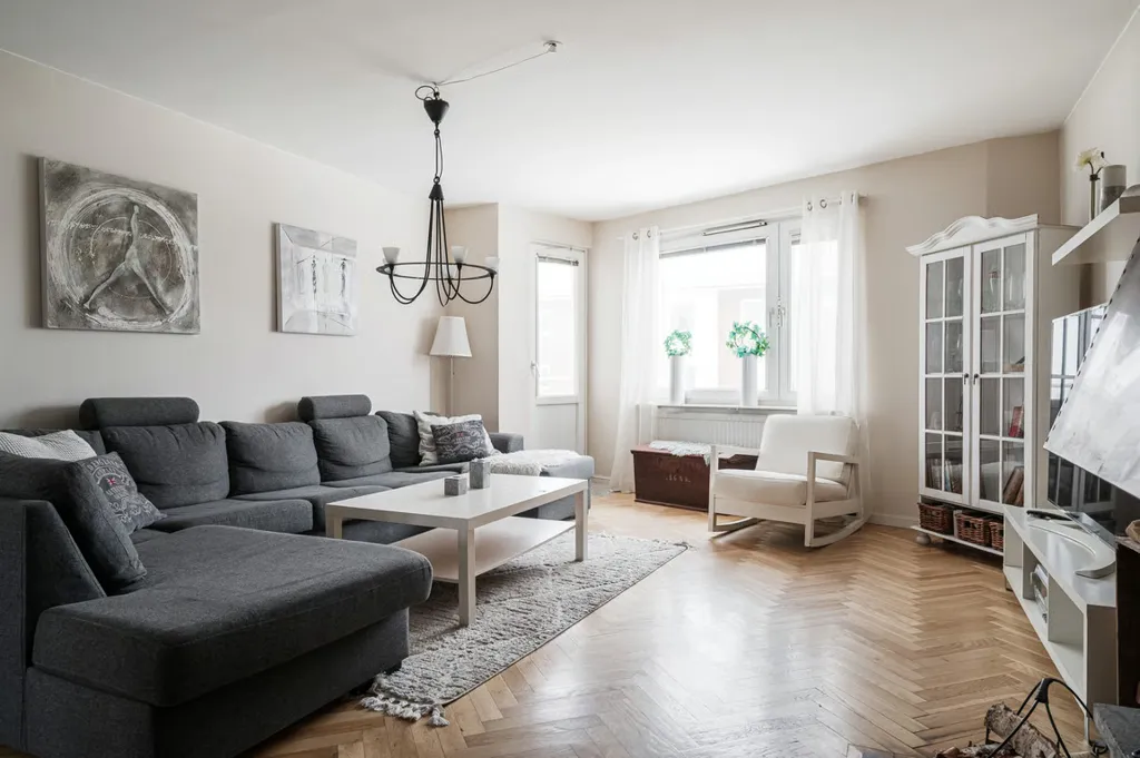 Soggiorno - Spacious Apartment with Balcony in Sjöbo