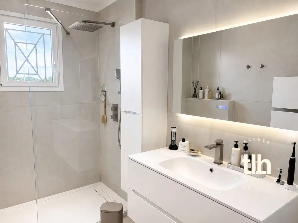 Salles de bain - Villa avec piscine et jardin à Prades-le-Lez