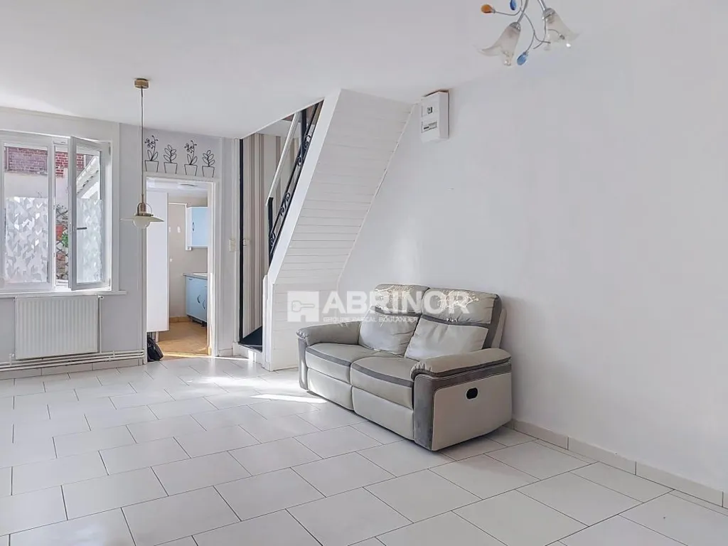 Séjour - Maison en Impasse avec Terrasse à Houplines
