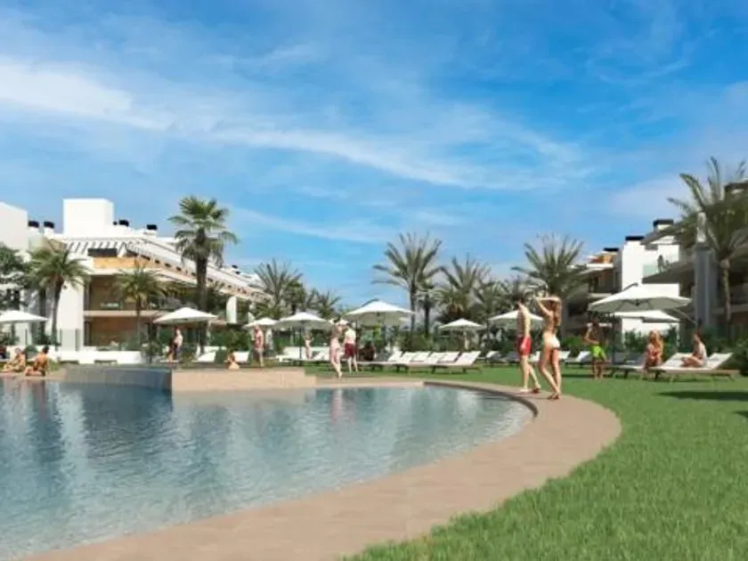 Piscina - Modern Apartment with Golf View in Los Alcazares