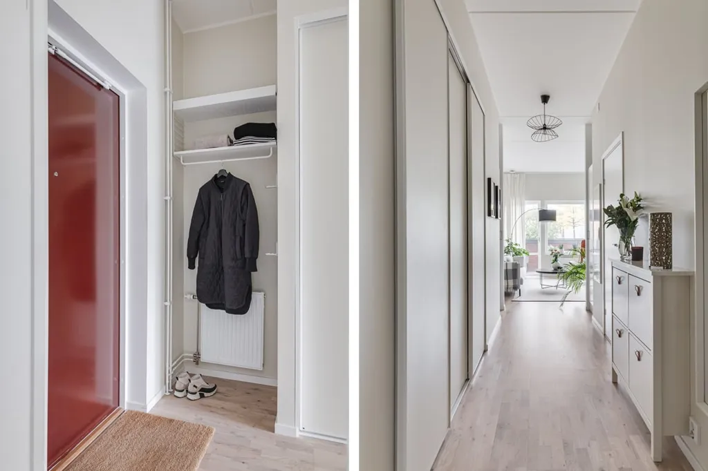 Entrée - Modern Two-Bedroom with Garden in Central Malmö