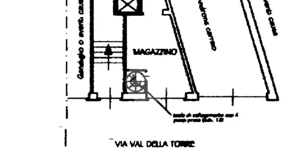 Plan - Modernised Apartment with Balcony in Lucento, Turin