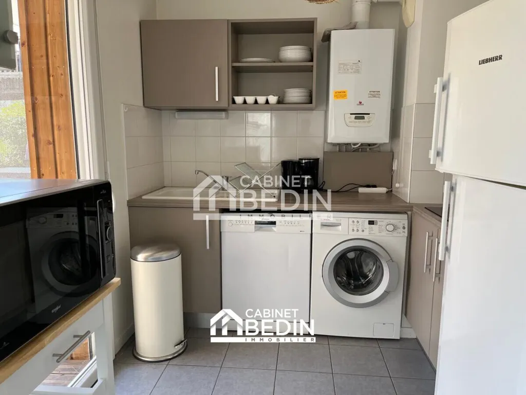Cucina - Decorated Flat with Garden in Pessac