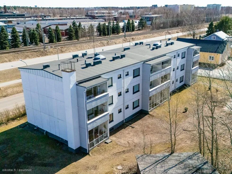 Õhuvaade - Apartment with District Heating in Raahe Centre