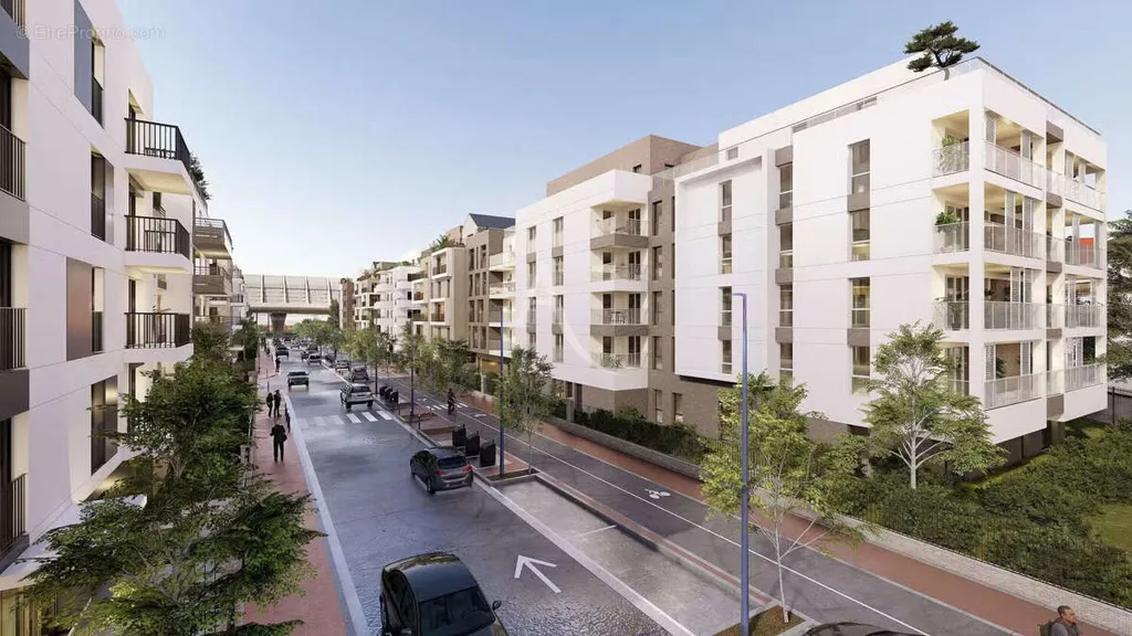 New 5-Piece Apartment with Terraces in Drancy