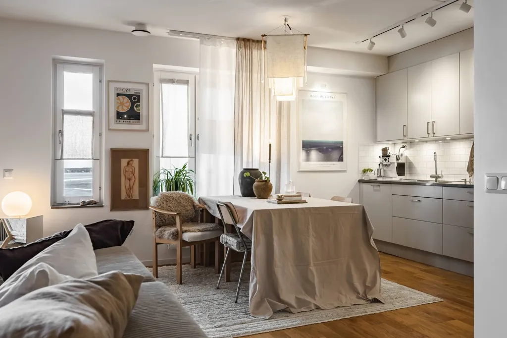 Sala da pranzo - Apartment with Vessel View in Karlstad