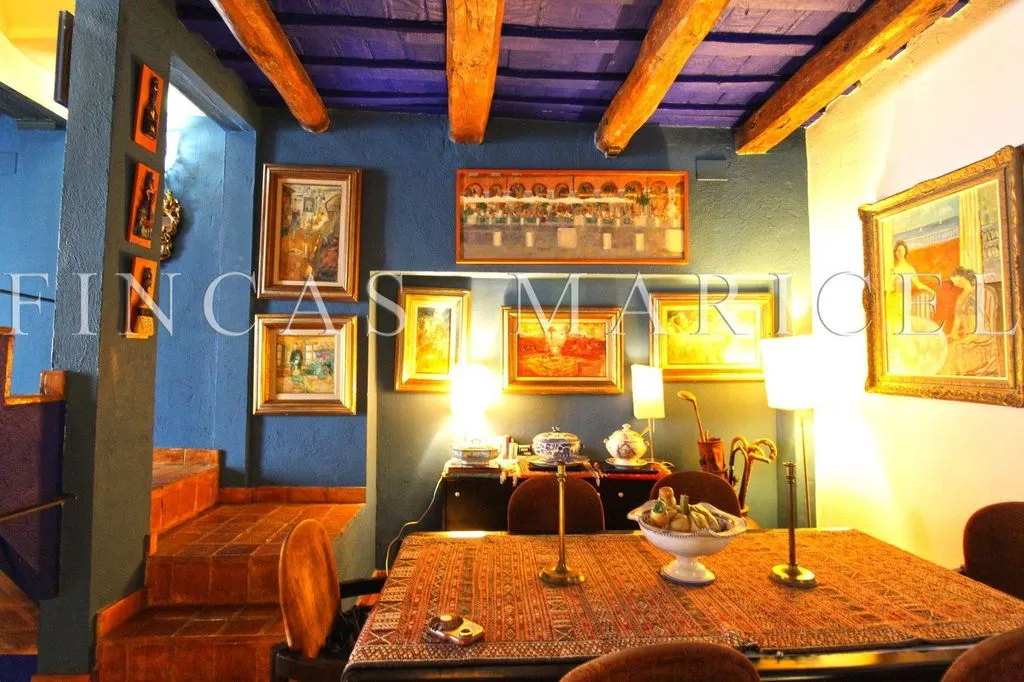 Sala da pranzo - Fisherman's Cottage with Terrace in Sitges Centre