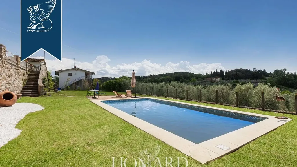 Piscina - Renaissance Villa with Pool near Florence