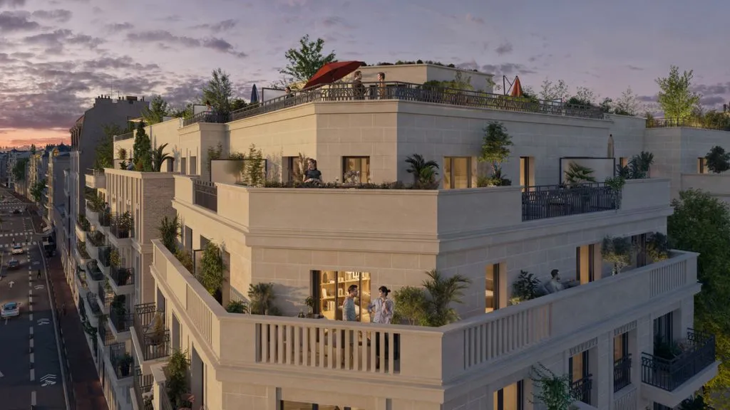 Õhuvaade - Luxury Flat with Balcony in Levallois-Perret