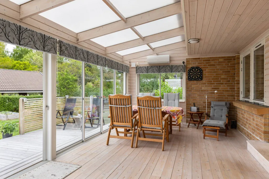 Terrasse - Renovated Villa with Garden in Össjö