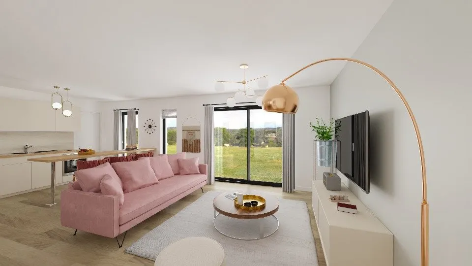 New Timber Frame House with Garden in Boismont