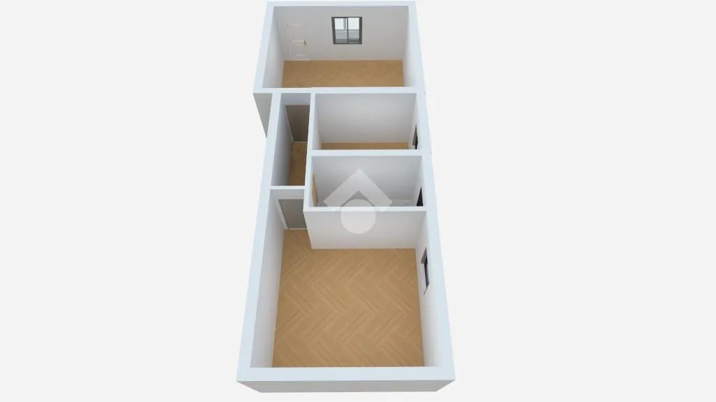 Plan - Modern Apartment with Balcony in Capriolo