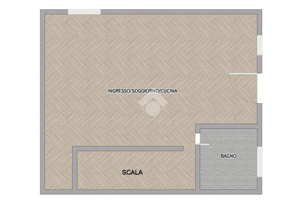 Plaan - Rustic Trilocale with Central Location in Casali del Manco