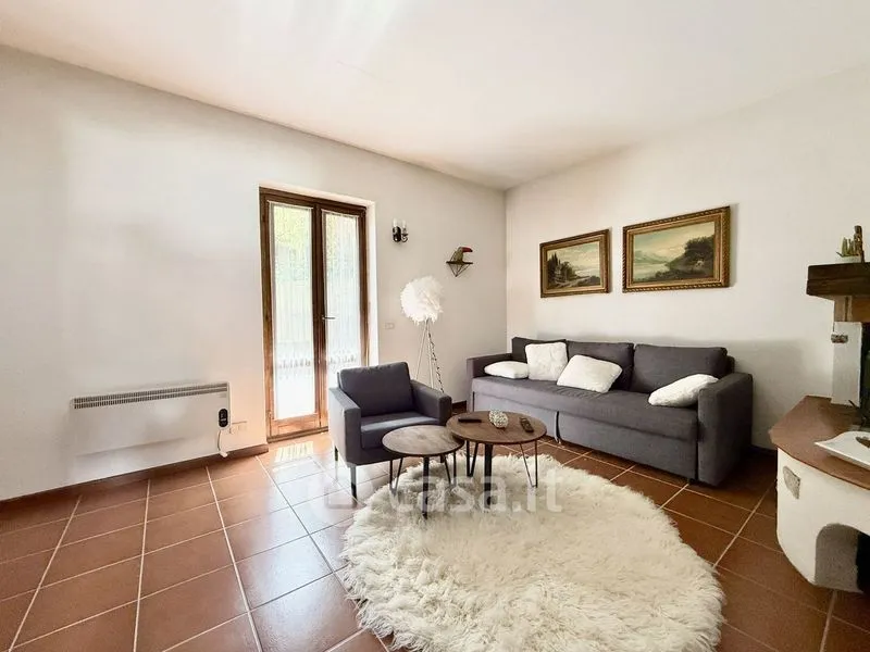 Séjour - Villa with Lake View in Dongo