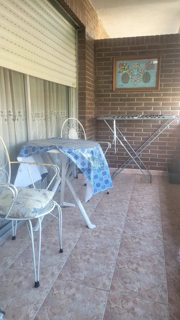 Terrasse - Furnished Flat with Garden in Madrid