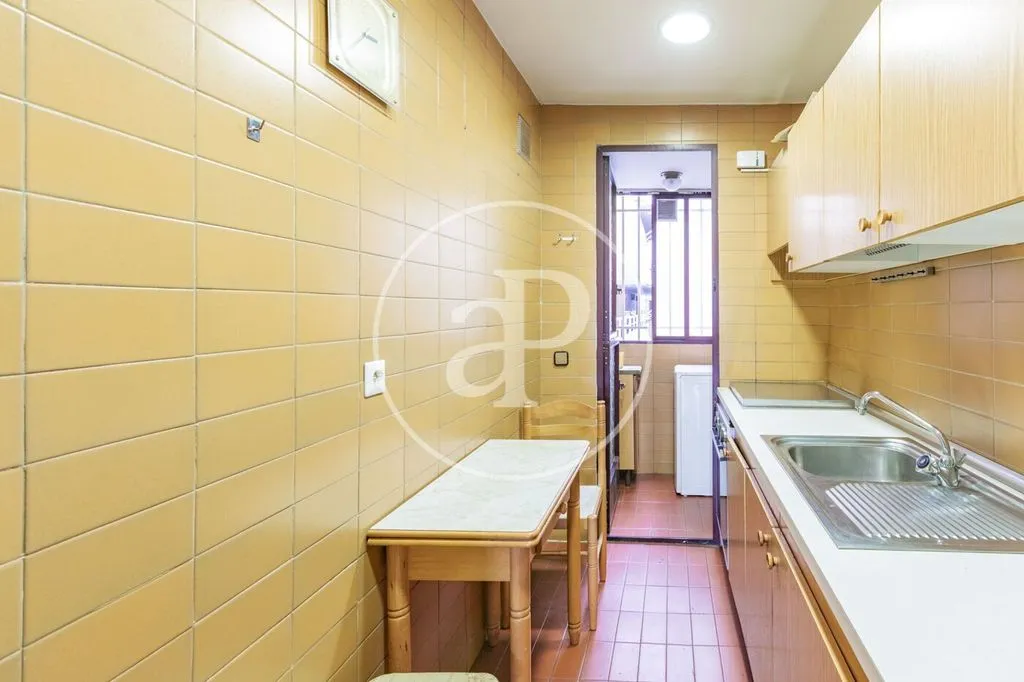 Köök - Luxury Apartment with River Views in Madrid