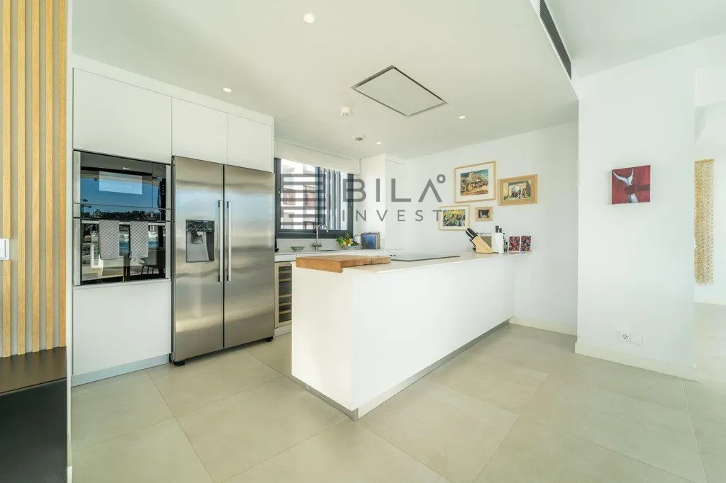 Köök - Penthouse with Panoramic Views in Fuengirola