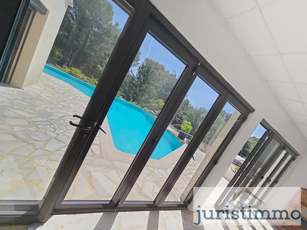 Pool - Two-Home Property with Panoramic Pool in Uchaux