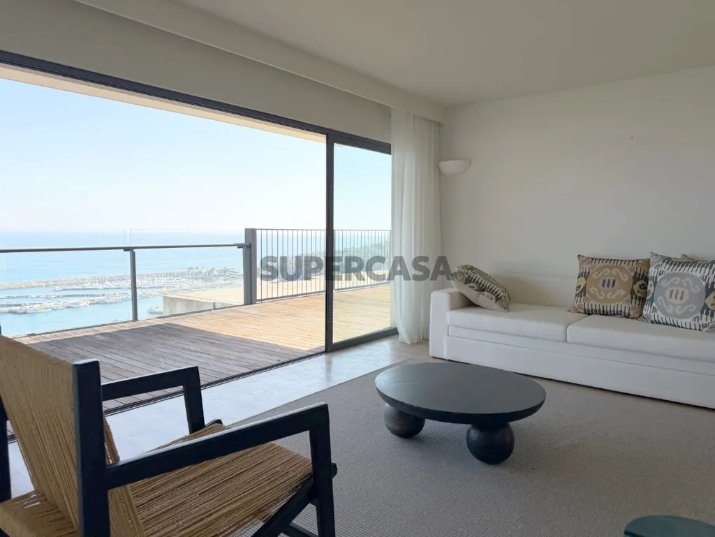 Séjour - Duplex Flat with Sea View in Sesimbra
